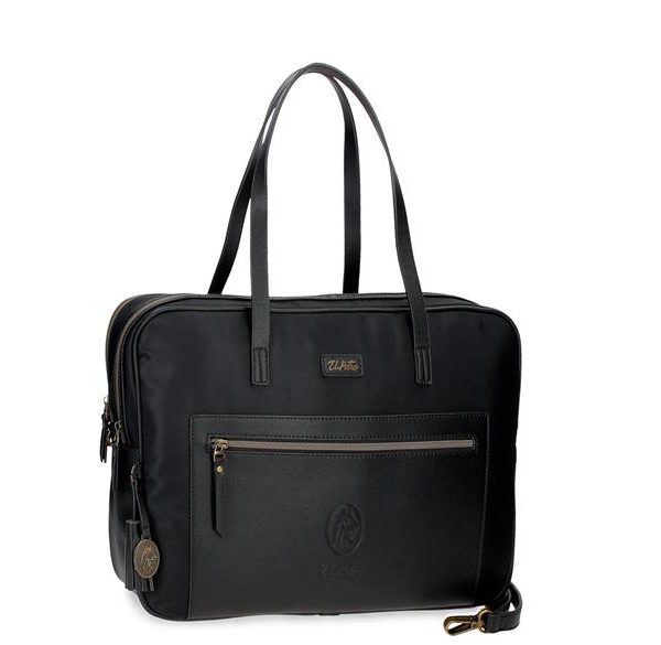 EL POTRO Torba za laptop - crna