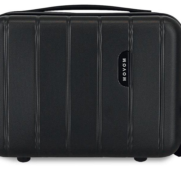 MOVOM WOOD ženski neseser - crna