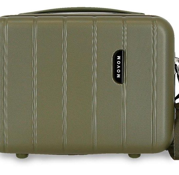 MOVOM WOOD ženski neseser - tamno zelena