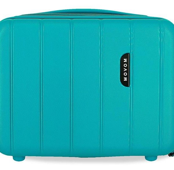 MOVOM WOOD ženski neseser - tirkizna