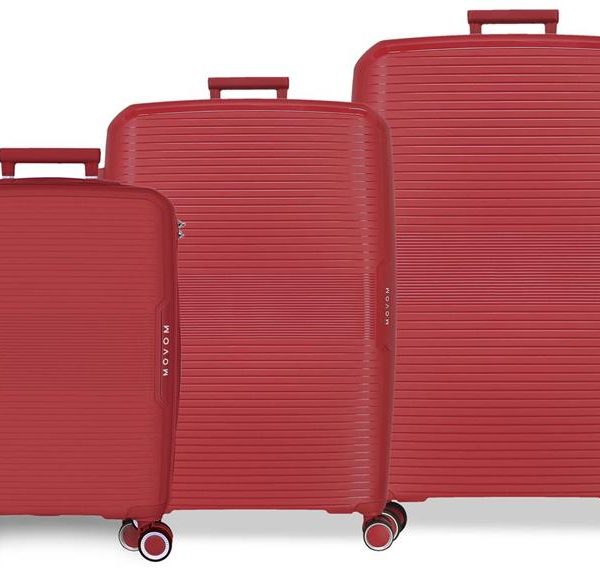 MOVOM PP Set kofera 3/1 - bordo