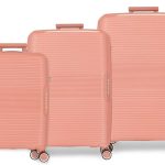 MOVOM PP Set kofera 3/1 - koralna