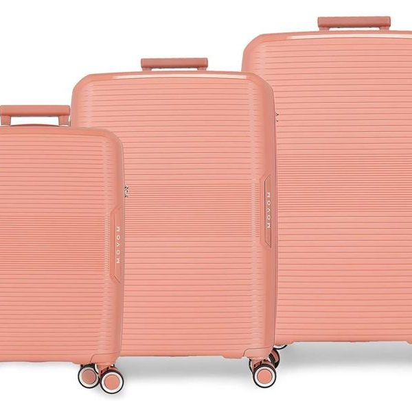 MOVOM PP Set kofera 3/1 - koralna