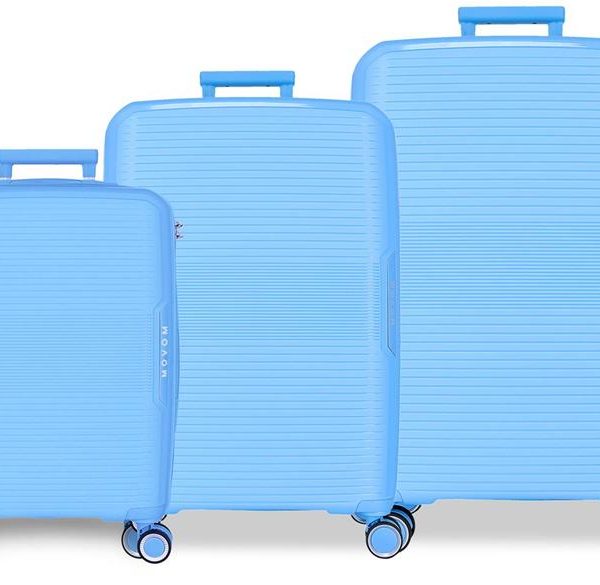 MOVOM PP Set kofera 3/1 - sky blue