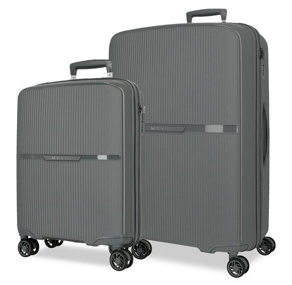 MOVOM PP Set kofera 2/1 - siva