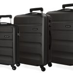 ROLL ROAD FLEX set kofera 3/1 - crna