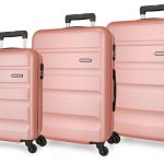 ROLL ROAD FLEX set kofera 3/1 - powder pink
