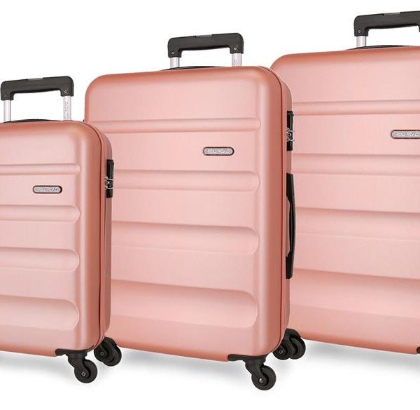 ROLL ROAD FLEX set kofera 3/1 - powder pink