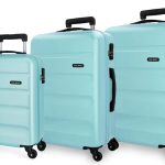 ROLL ROAD FLEX set kofera 3/1 - sky blue