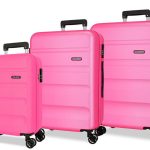 ROLL ROAD FLEX set kofera 3/1 - pink