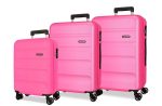 ROLL ROAD FLEX set kofera 3/1 - pink