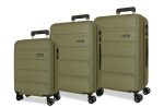 ROLL ROAD FLEX set kofera 3/1 - khaki