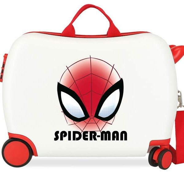 SPIDERMAN AUTHENTIC dečiji kofer na točkićima - bela