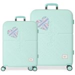 PEPE JEANS ABS Set kofera 2/1 - tirkizna