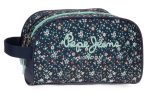 PEPE JEANS ALENKA ženski neseser sa 2 pregarde - teget