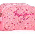 PEPE JEANS ALENKA ženski neseser sa 2 pregarde - pink
