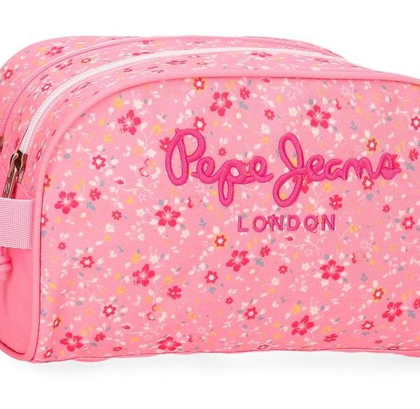 PEPE JEANS ALENKA ženski neseser sa 2 pregarde - pink