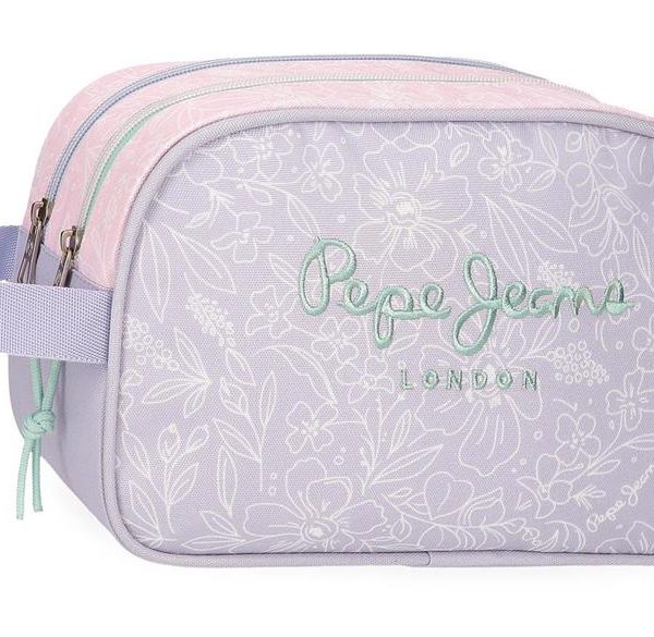 PEPE JEANS RENATA ženski neseser sa 2 pregrade - orchid pink