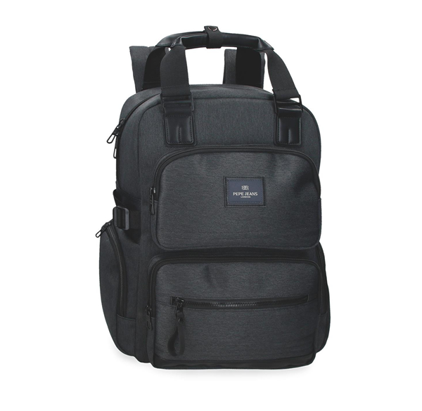 PEPE JEANS WHITTON ranac za laptop - tamno siva