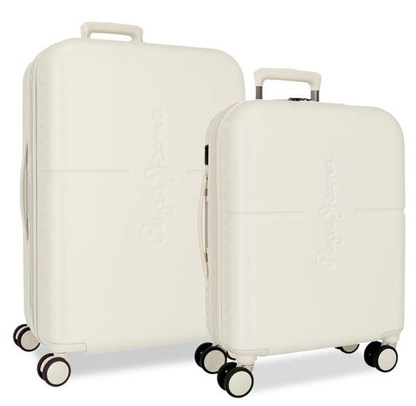 PEPE JEANS ABS Set kofera 2/1 - bela