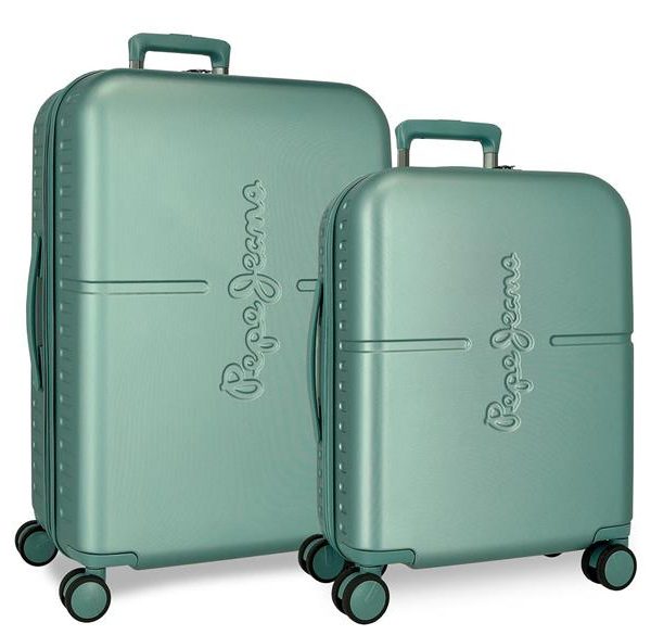 PEPE JEANS ABS Set kofera 2/1 - zelena