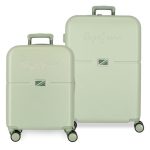 PEPE JEANS ABS Set kofera 2/1 - mint