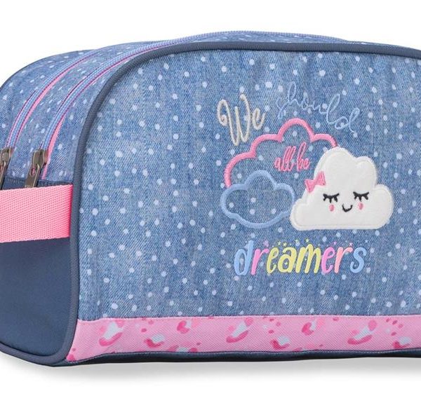 ENSO DREAMERS dečiji neseser sa 2 pregrade - plava