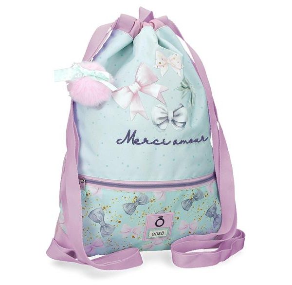ENSO MERCI AMOUR dečija torba za sport - mint