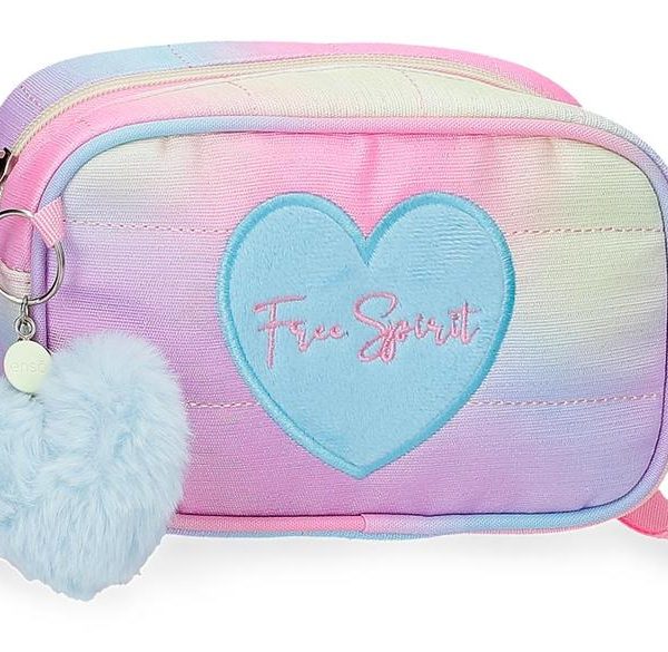 ENSO FREE SPIRIT dečija torba na rame - pink