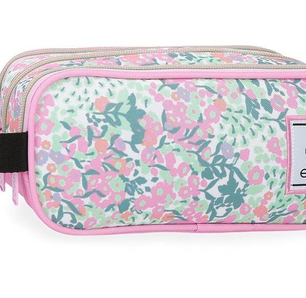 ENSO FLEUR ženski neseser sa 3 pregrade - orchid pink