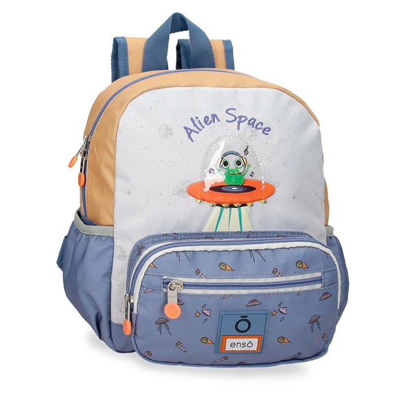 ENSO ALIEN SPACE ranac za vrtić - plava