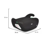 Auto sedište buster Jet 125-150cm Black - Слика 5