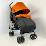 Kisobran kolica za bebe Siena Narandžasta - Слика 2