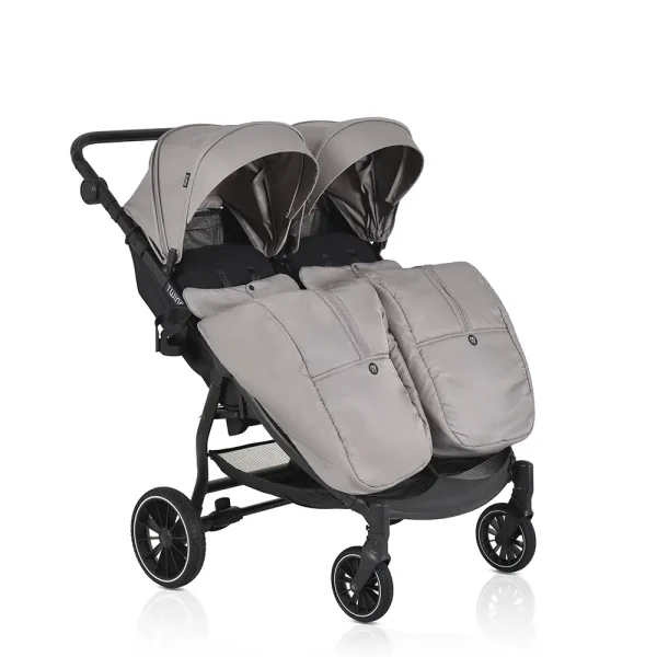 Moni Kolica za blizance TwinGo – Silver