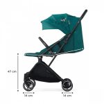 KINDERKRAFT KOLICA INDY 2 NATURE VIBES GREEN - Слика 3