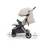 Kinderkraft kolica NUBI 3 SAND BEIGE - Слика 8