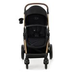 KINDERKRAFT MOOV 2 KOLICA ZA BEBE 3U1 PURE BLACK - Слика 4