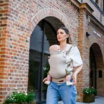 MoMi Collet kengur nosiljka za bebe Biege - Слика 10