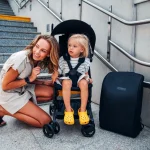 MoMi Grace kišobran kolica za bebe Black, 6m+ - Слика 10