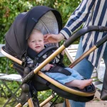 MoMi Limuru kolica za bebe 2u1 Black - Слика 18