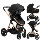 MoMi Limuru kolica za bebe 2u1 Black - Слика 14