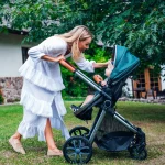 MoMi Limuru kolica za bebe 2u1 Green - Слика 19