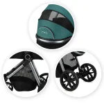 MoMi Limuru kolica za bebe 2u1 Green - Слика 16