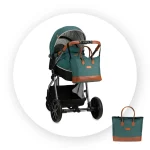 MoMi Limuru kolica za bebe 2u1 Green - Слика 13