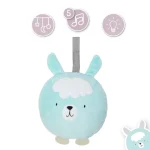 MoMi LuLu mužička plišana igračka za bebe Mint - Слика 3