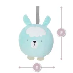 MoMi LuLu mužička plišana igračka za bebe Mint - Слика 2