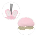 MoMi LuLu mužička plišana igračka za bebe Pink - Слика 3