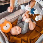 MoMi LuLu mužička plišana igračka za bebe Orange - Слика 4
