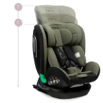 MoMi Urso auto sedište i-Size Green, 40-150 cm Isofix - Слика 9