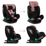 MoMi Urso auto sedište i-Size Pink, 40-150 cm Isofix - Слика 7
